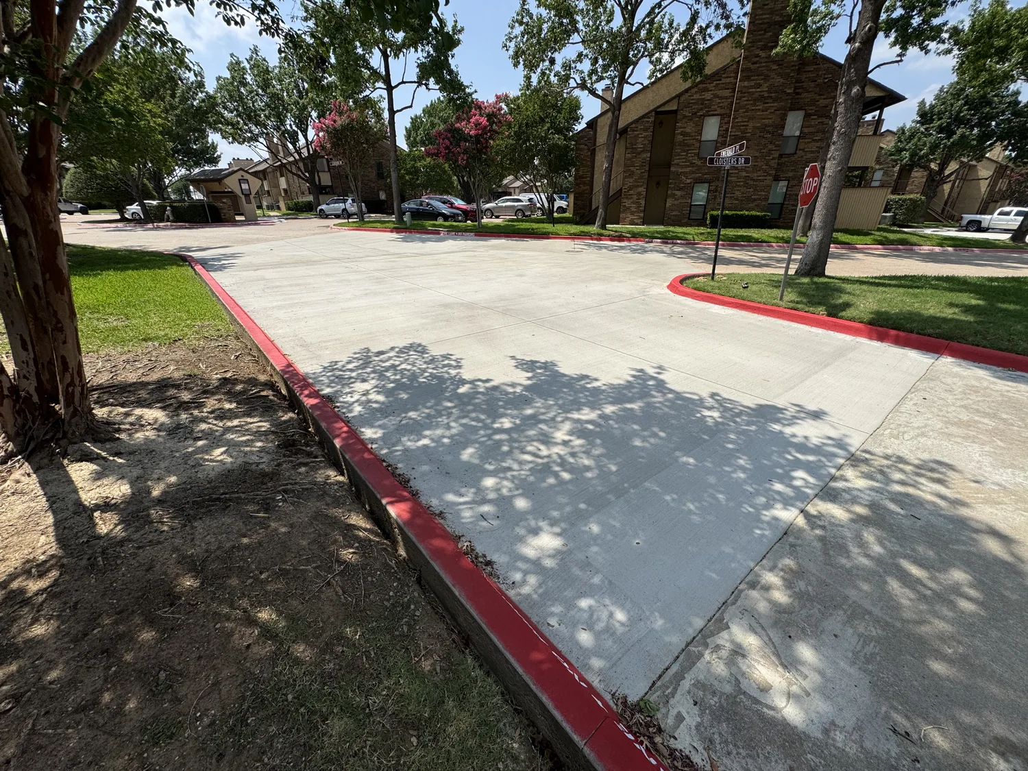 Poured to spec, documented to match by Lucky’s Concrete in Austin